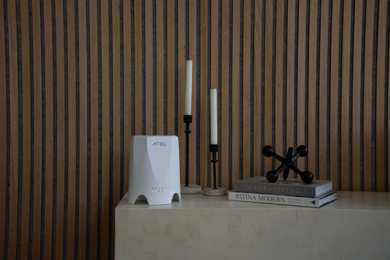 ATEL WB550 in an indoor office environment