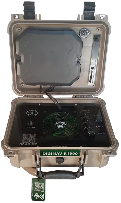 Digital Navigator rugged R1900 cellular surveying field unit